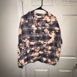 Gilded Intent Black and Cream Flannel